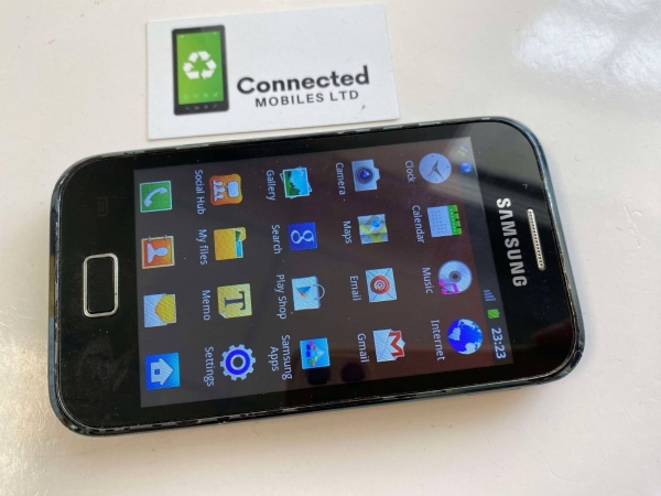 Samsung Galaxy Ace Plus S7500 schwarz (entsperrt) Android 4.1 Smartphone Garantie
