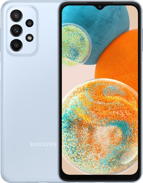 Samsung Galaxy A23 5G Dual Sim Smartphone 64GB Blau Light Blue – Neu & OVP