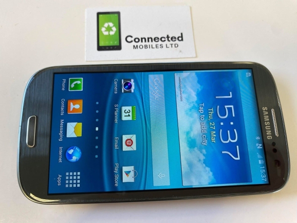 Samsung Galaxy SIII S3 I9305 16GB grau (entsperrt) 4G LTE Android 4.4 Smartphone