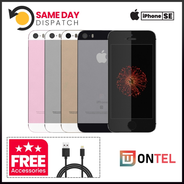 Apple iPhone SE 16/32/64/128GB silberweiß entsperrt 4G LTE UK Verkäufer – Klasse A