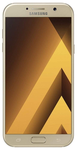 Samsung Galaxy A3 (2017) Smartphone 4,7 Zoll 16 GB Android gold „gut“