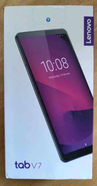 Lenovo Tab V7 Phablet Smartphone – Octa-Core CPU, 4GB RAM, 64GB eMMC, Android 9