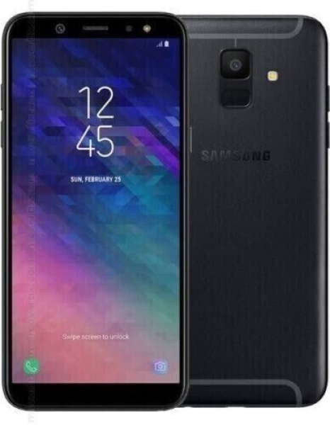Samsung Galaxy A6 32GB/3GB 16MP 4G LTE NFC entsperrt Android Smartphone – schwarz