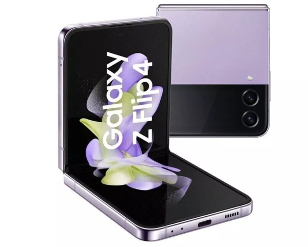 Samsung Galaxy Z Flip4 128GB entsperrt 5G Smartphone 6,7″ – Handy lila