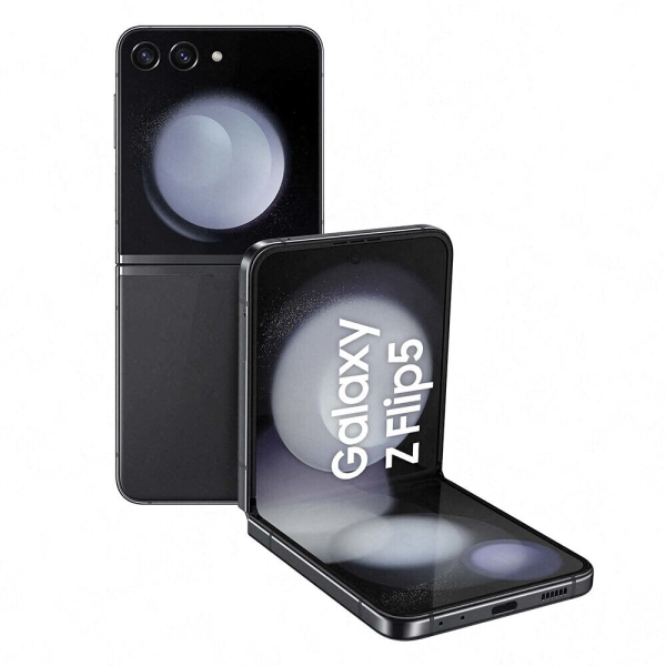 Samsung Galaxy Z Flip5 5G 256 GB Graphite Dual Sim Smartphone Sehr Gut