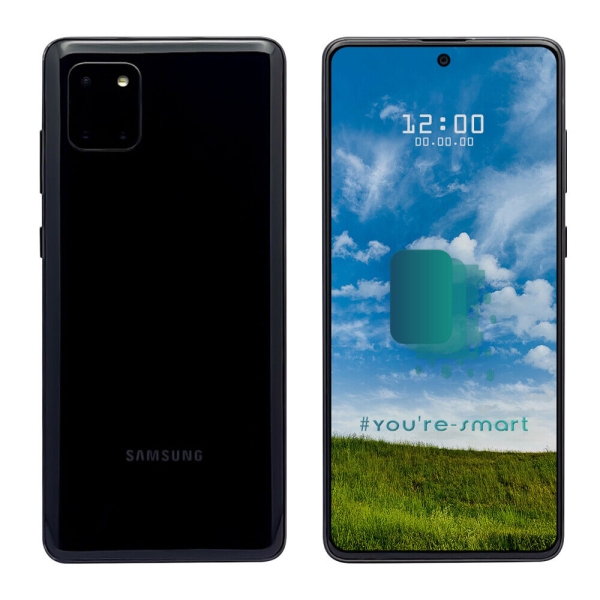 Samsung Galaxy Note 10 Lite 128 GB Aura Black Dual Sim Smartphone Sehr Gut