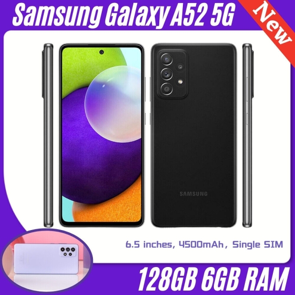 Samsung Galaxy A52 (5G) SM-A526U 128GB Smartphone Ohne Vertrag Schwarz Handys