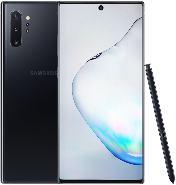 SAMSUNG Galaxy Note10+ 5G 256GB Black Cosmos – Sehr Gut – Smartphone