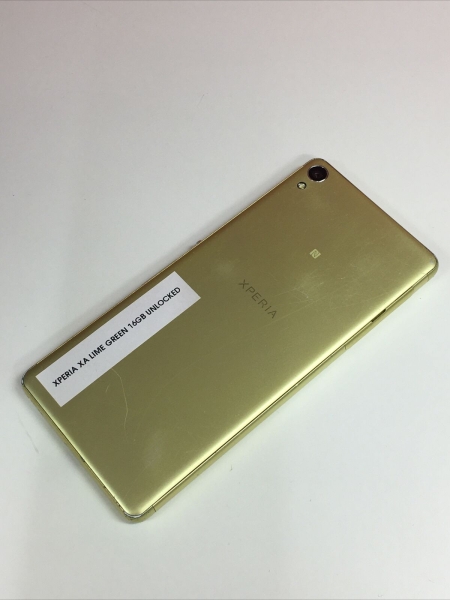 Sony Xperia XA F3111 entsperrt Smartphone 16GB 4G 13MP – limettengold UK KLASSE C