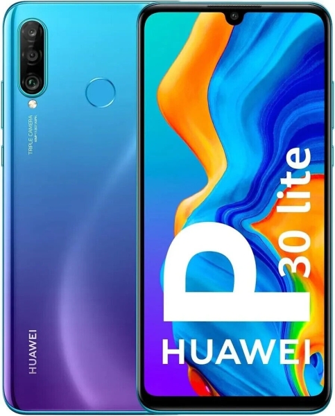 Huawei P30 Lite 128GB/4GB 6,15“ DUAL SIM NFC blau entsperrt Android Smartphone