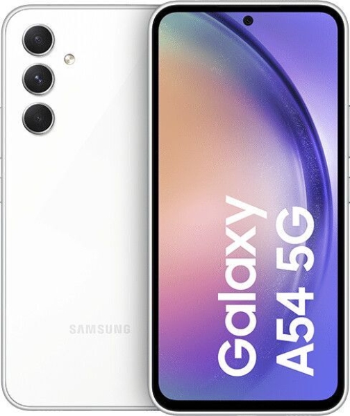 SAMSUNG Galaxy A54 5G 128GB Weiß – Sehr Gut – Smartphone