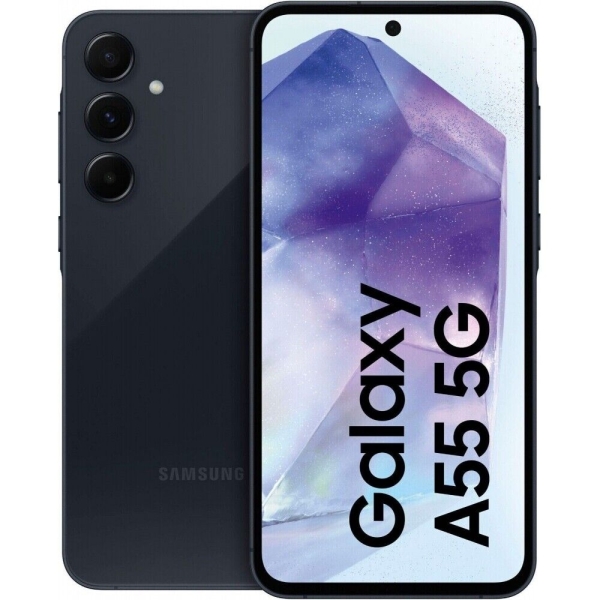 Samsung Galaxy A55 5G smartphone awesome navy