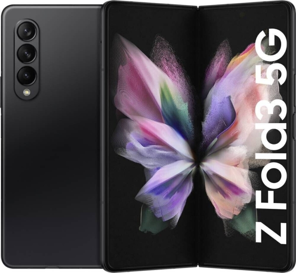 SAMSUNG Galaxy Z Fold3 5G 512GB Phantom Black – Gut – Smartphone