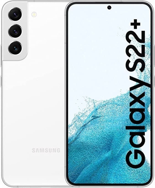 SAMSUNG Galaxy S22+ 5G 128GB Phantom Weiß – Hervorragend – Smartphone