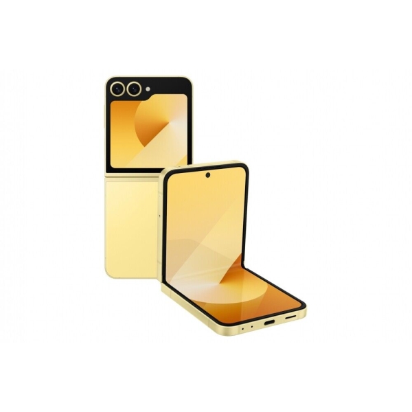 samsung galaxy z flip6 smartphone gelb