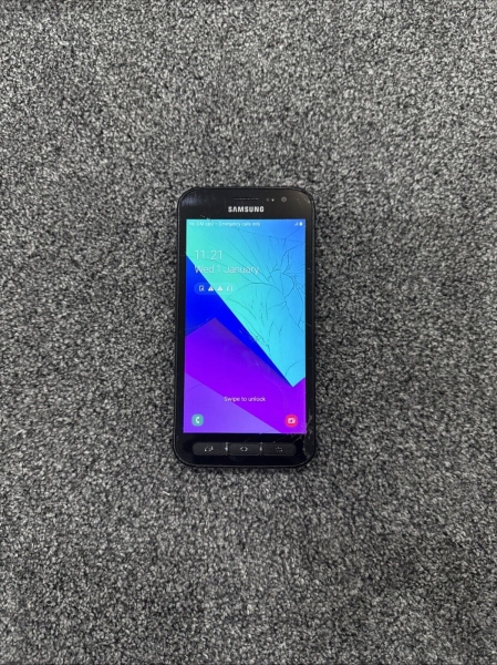 Samsung Galaxy Xcover 4 schwarz entsperrt 16GB robust Android Smartphone gesprungen