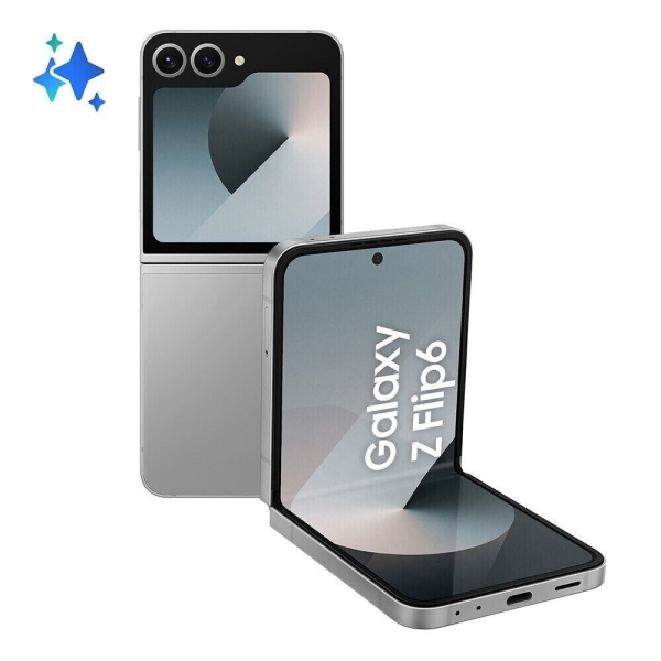 Handy SAMSUNG Galaxy Z Flip 6 5G F741 12+512GB Smartphone Faltbar SILBER