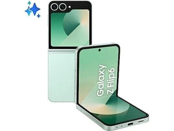 Handy SAMSUNG Galaxy Z Flip 6 5G F741 12+256GB Smartphone Faltbar GRÜN