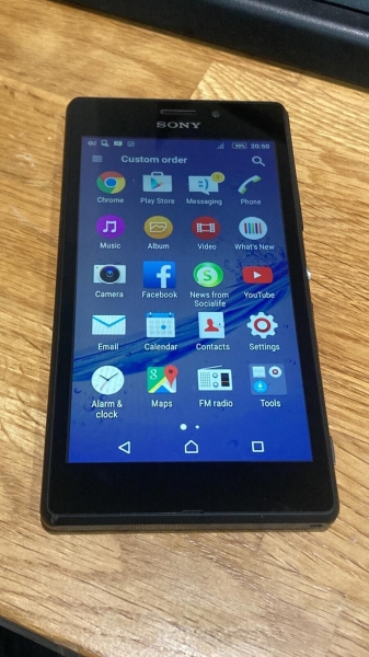 Sony XPERIA D2403 Schwarz Entsperrt D2403 Top A Zustand #39