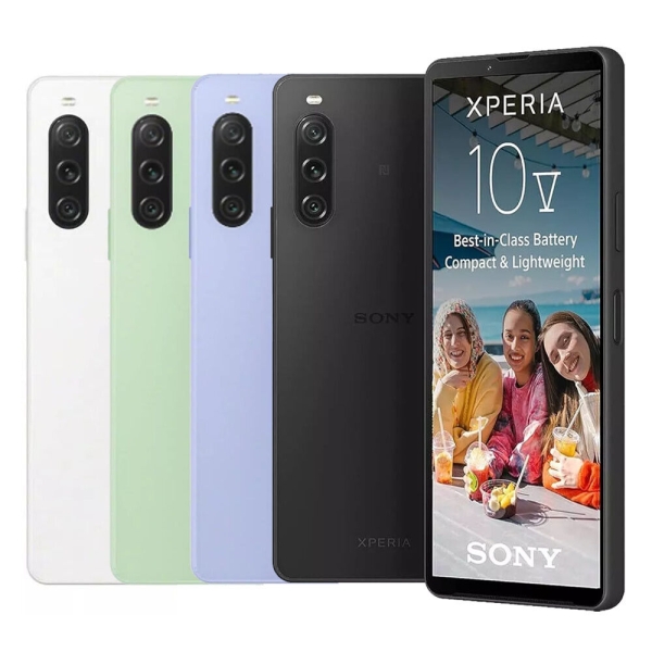 Neu Sony Xperia 10 V (5G) – 128GB – Smartphone Handys Schwarz/Weiß/Grün/Lila