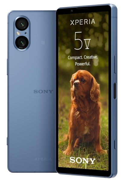 Sony Xperia 5 V 5G Dual-SIM 128 GB blau Smartphone Handy Ohne Vertrag Android