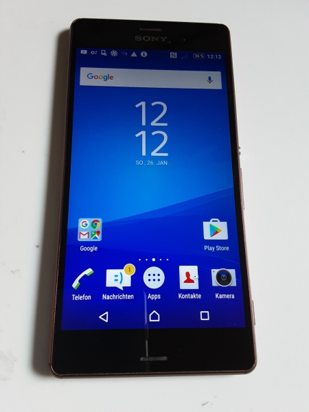 Sony Xperia Z3 D6603 – 16GB – Kupfer (Ohne Simlock) Smartphone
