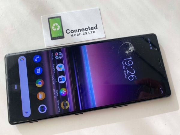 Sony Xperia 5 J8210 schwarz (entsperrt) 12 MP 6,1″ Android 11 4G Smartphone – Schaden