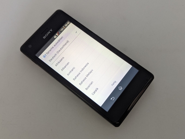 Sony Xperia M Schwarz 4GB Android Smartphone LTE 4G C1905 ✅