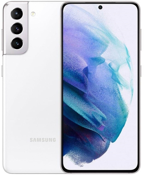 SAMSUNG Galaxy S21 5G 128GB Phantom Weiß – Hervorragend – Smartphone