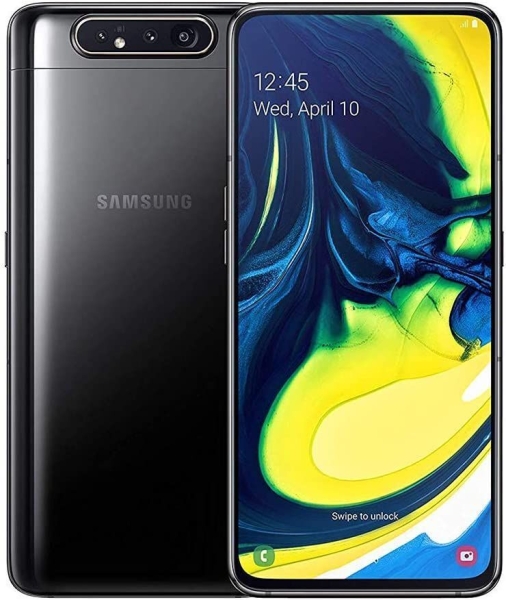 SAMSUNG Galaxy A80 128GB Schwarz – Hervorragend – Smartphone