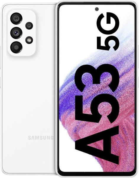 SAMSUNG Galaxy A53 5G 128GB Weiß – Sehr Gut – Smartphone