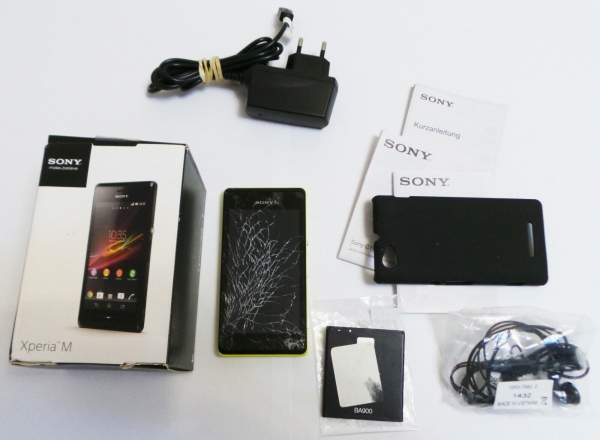 Sony Xperia M C1905 Gelb Smartphone