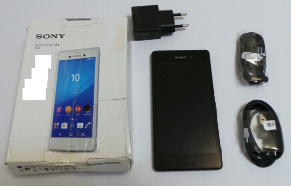 Sony Xperia M4 Aqua E2303 Schwarz Smartphone #3