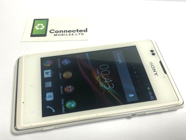 Sony XPERIA E C1505 3G – weiß (entsperrt) Android 4.1 Smartphone