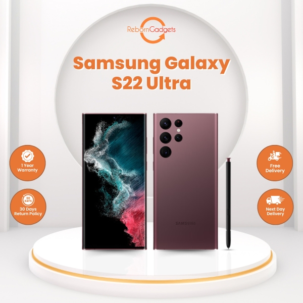Samsung Galaxy S22 Ultra 5G 128GB entsperrt Android Smartphone neu versiegelte Verpackung