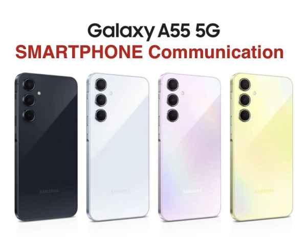 Samsung GALAXY A55 5G A556B Dual-SIM 128GB-256GB Android 14.0 Smartphone