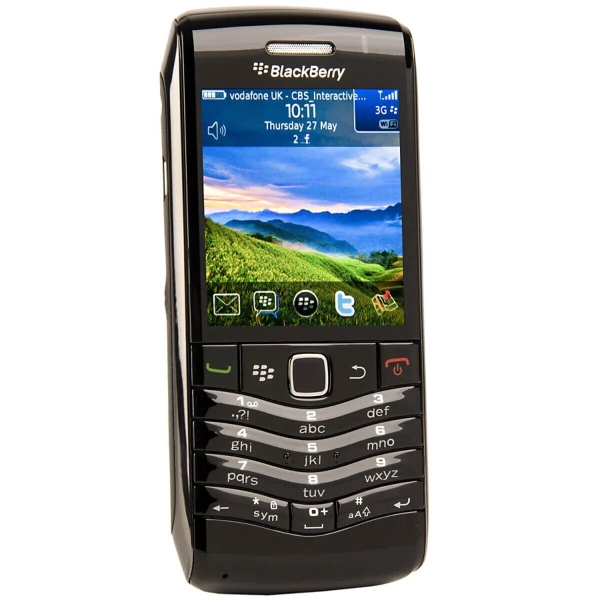 BlackBerry  Pearl 3G 9105 – Schwarz (Ohne Simlock) Smartphone, Neu ungenutzt