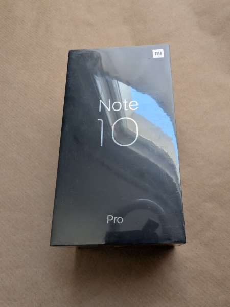 Neu im Karton versiegelt Xiaomi Mi Note 10 128 6GB RAM entsperrt Smartphone weiß