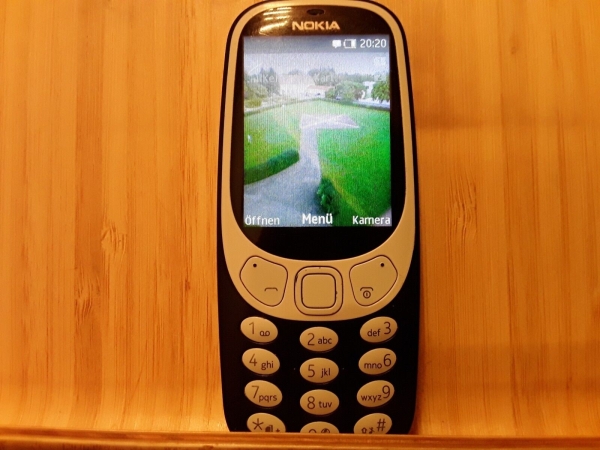 Handy Nokia 3310- schwarz (Ohne Simlock)  Smartphone dualsim