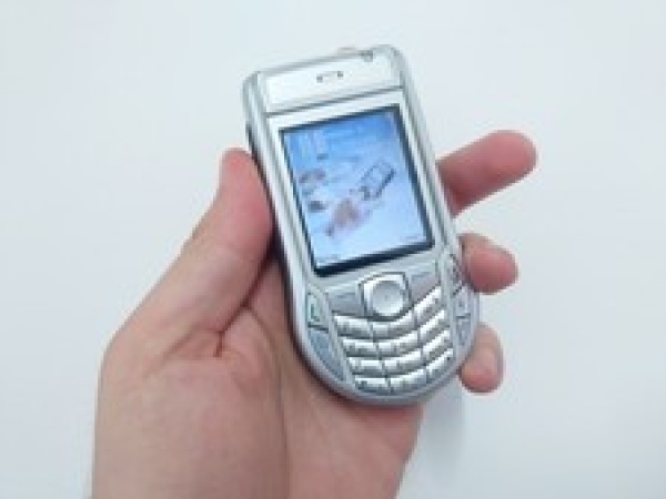 100 % Original Nokia 6630 RM-1 silberfarben (entsperrt) Handy klassisch Symbian