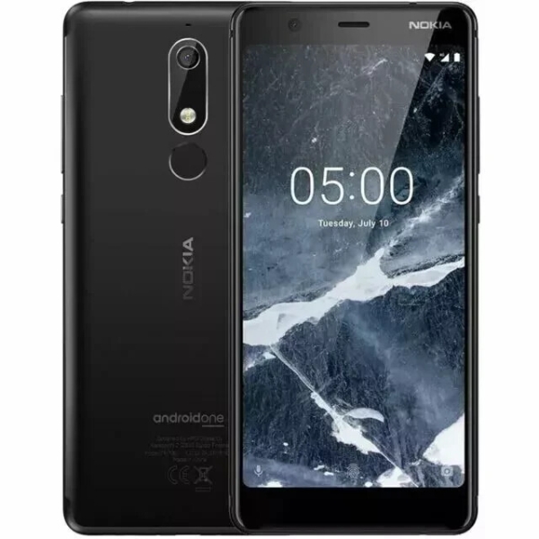 Nokia 5.1 – 16GB – Schwarz (Entsperrt) Grade-A+ Guter Zustand #551