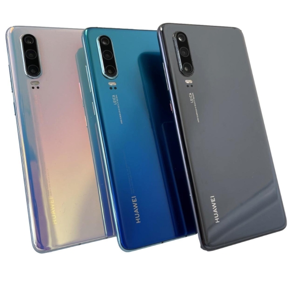 Huawei P30 128GB entsperrt schwarz Aurora Crystal Android Smartphone 4G | Gut