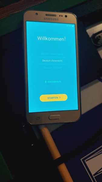 Samsung Galaxy J5 SM-J500F – 8GB – Gold (Ohne Simlock) Smartphone
