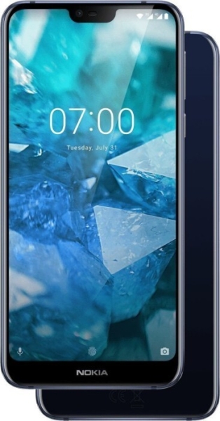 Nokia 7.1 Smartphone 64GB /4GB Dual-SIM 12MP Kamera Mitternachtsblau Android