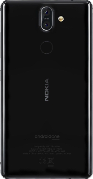 Nokia 8 Sirocco 128 GB 6 GB RAM Dual-SIM-Smartphone 12 MP Dual-Kamera Android