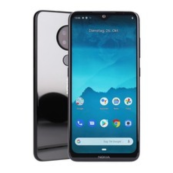 Nokia 6.2 Dual-SIM 64GB schwarz Smartphone geprüfte Gebrauchtware