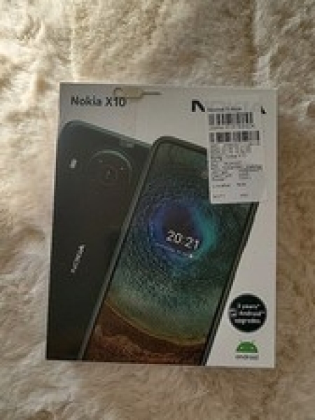 Smartphone Nokia X10 – 128GB – Snow (Ohne Simlock) (Dual-SIM)