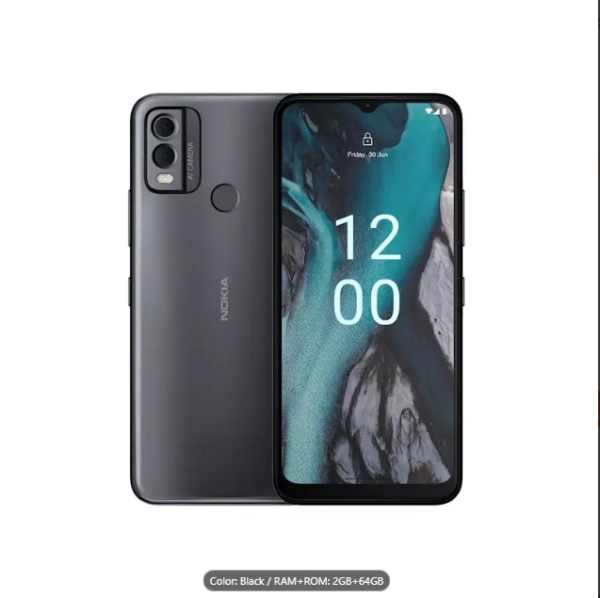 HMD Nokia C22 2+64GB, 6,52″ HD 5050 mAh Akku Android 13 Go Handy Smartphone