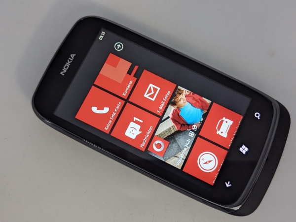 Microsoft Nokia Lumia 610  8GB Schwarz Windowsphone Smartphone 💥