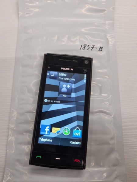 Nokia X6 (2010) RM-559 schwarz 16GB X6-00 (entsperrt) Smartphone Handy